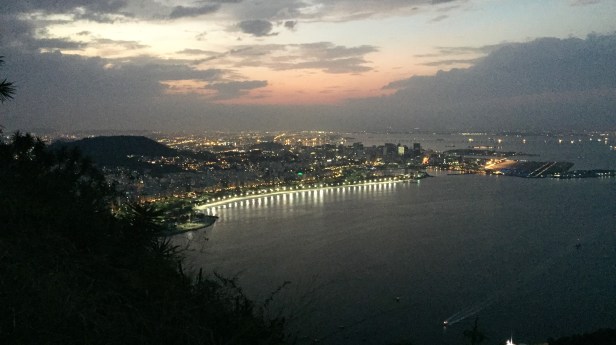 Sugar Loaf Mountain night view